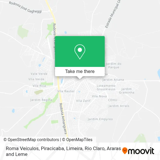 Roma Veículos map