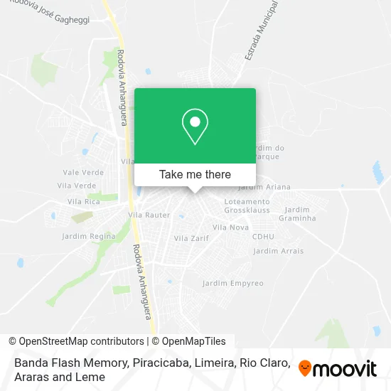 Banda Flash Memory map