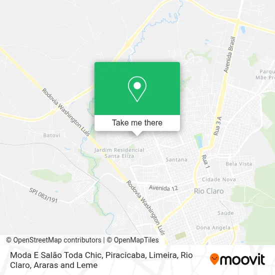Moda  E  Salão Toda  Chic map