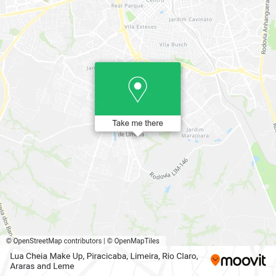 Lua Cheia Make Up map