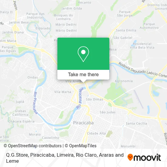 Q.G.Store map