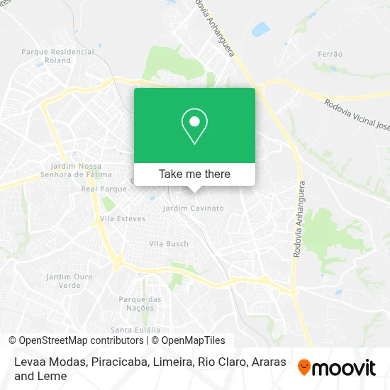 Levaa Modas map