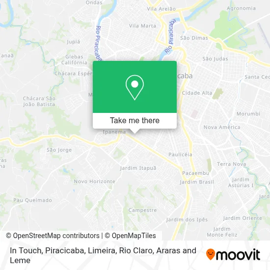 In Touch map