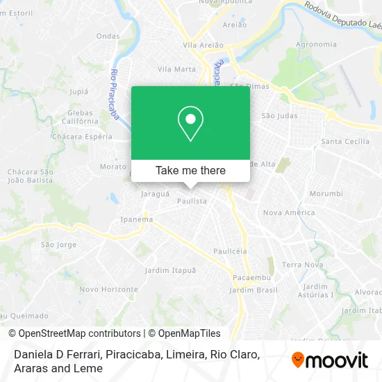 Daniela D Ferrari map