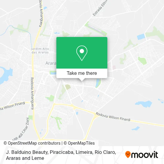 J. Balduino Beauty map