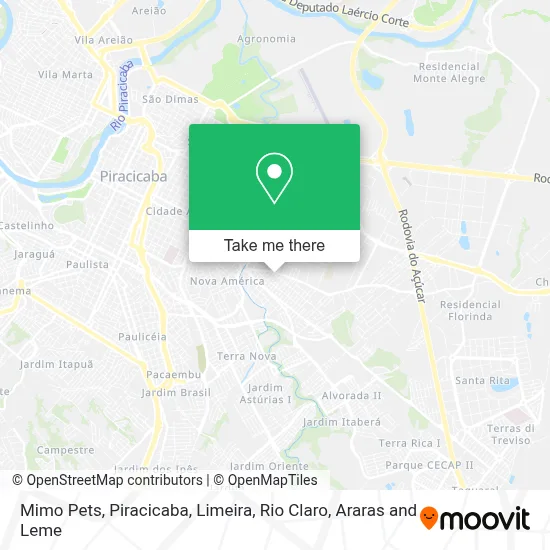 Mimo Pets map