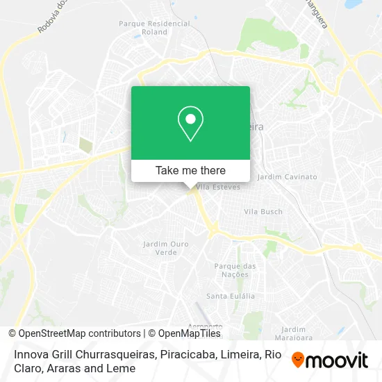 Innova Grill Churrasqueiras map