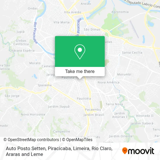 Auto Posto Setten map
