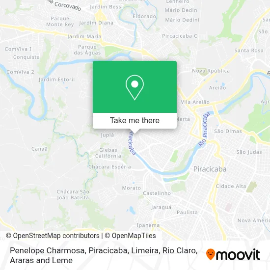Penelope Charmosa map