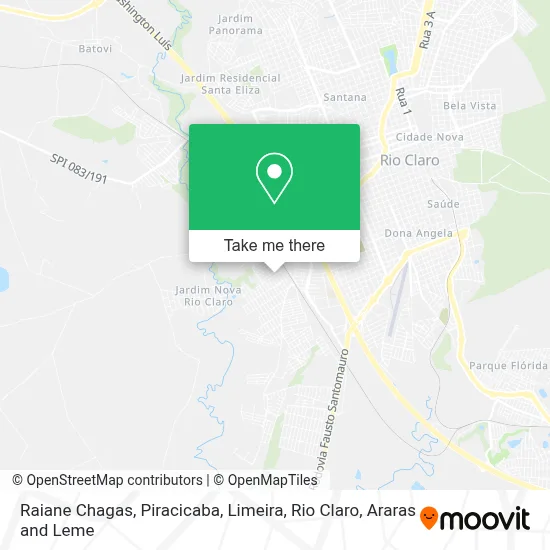 Raiane Chagas map