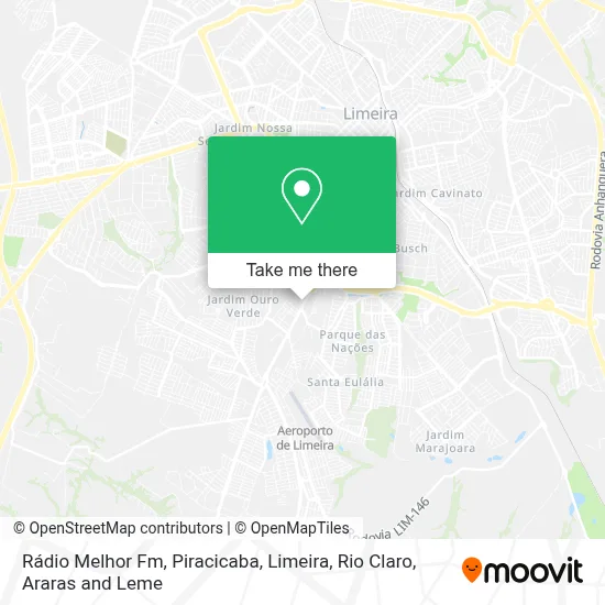 Rádio Melhor Fm map