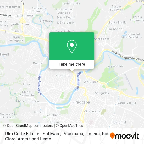 Rlm Corte E Leite - Software map