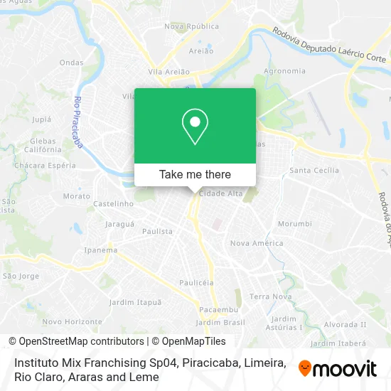Instituto Mix Franchising Sp04 map