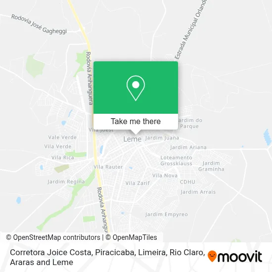 Corretora Joice Costa map