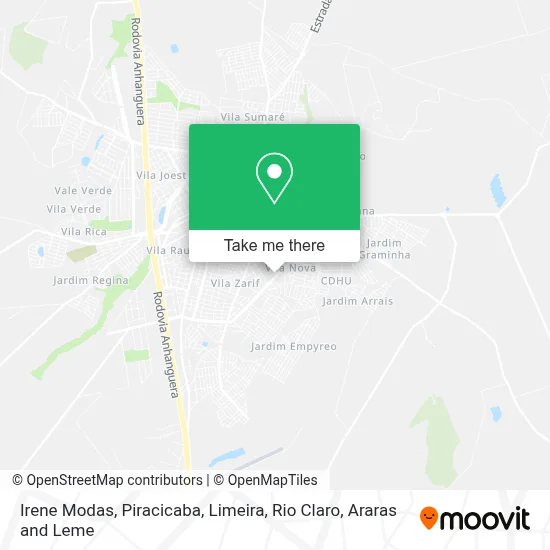 Irene Modas map