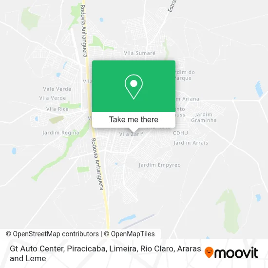 Gt Auto Center map
