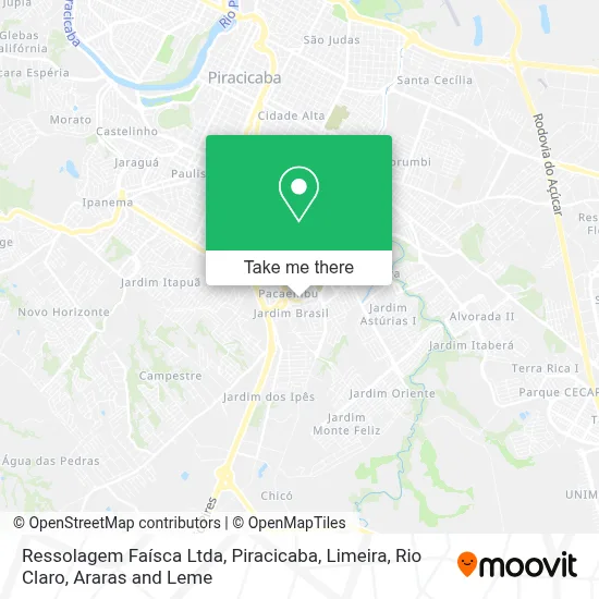 Ressolagem Faísca Ltda map
