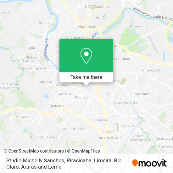 Studio Michelly Sanches map