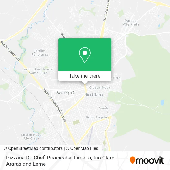 Pizzaria Da Chef map