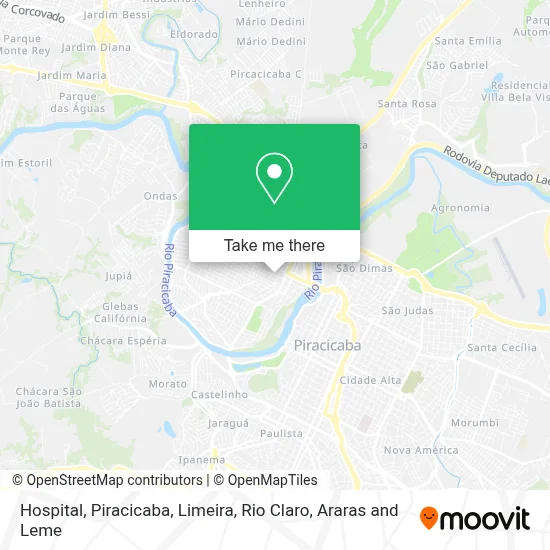Hospital map