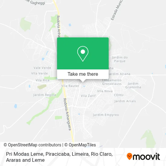 Pri Modas Leme map