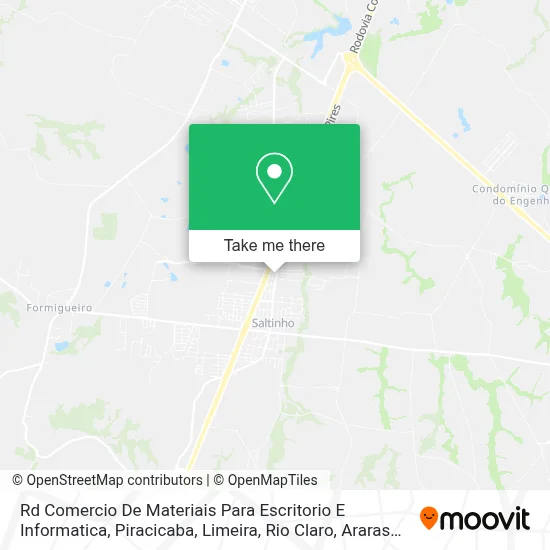 Rd Comercio De Materiais Para Escritorio E Informatica map
