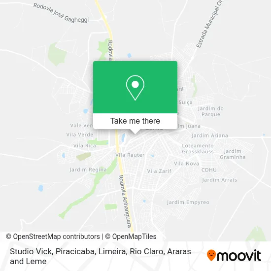 Studio Vick map