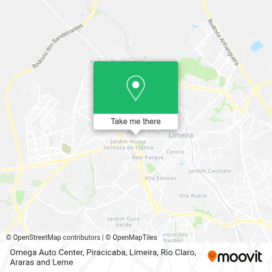 Omega Auto Center map