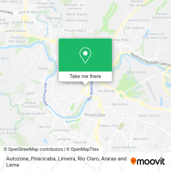 Autozone map