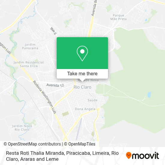 Resta Roti Thalia Miranda map