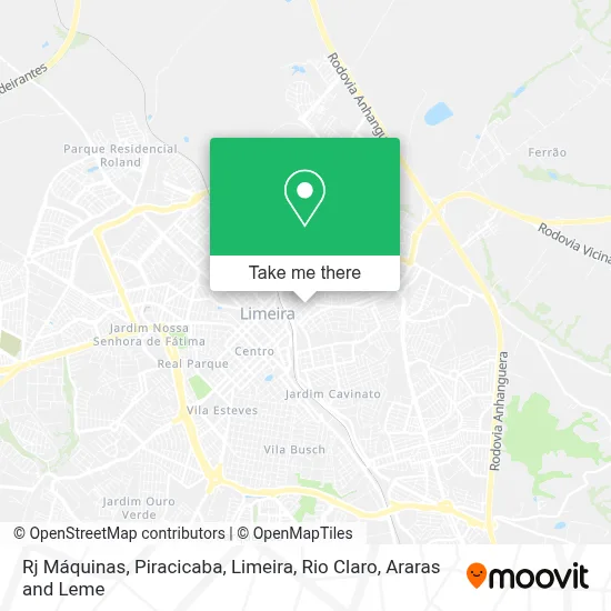 Rj Máquinas map