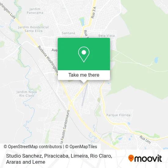 Studio Sanchez map