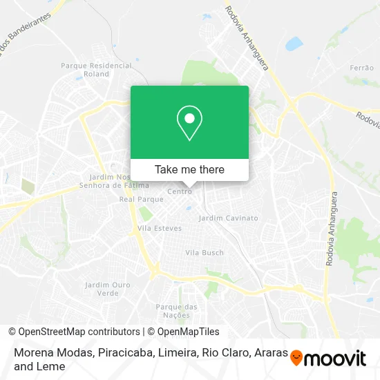 Morena Modas map