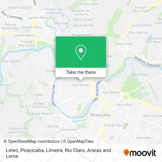 Letec map
