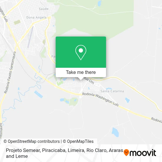 Projeto Semear map