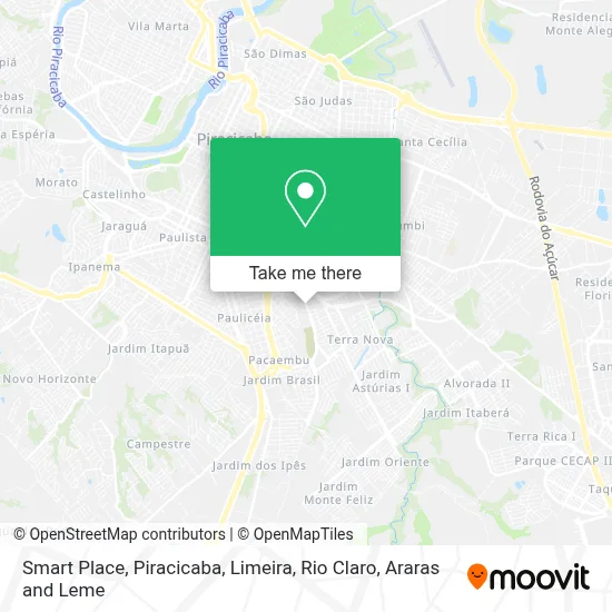 Smart Place map