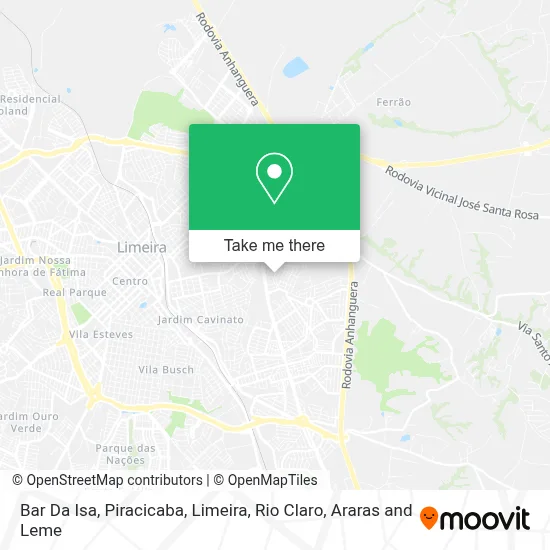 Bar Da Isa map