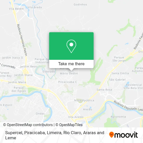 Supercel map