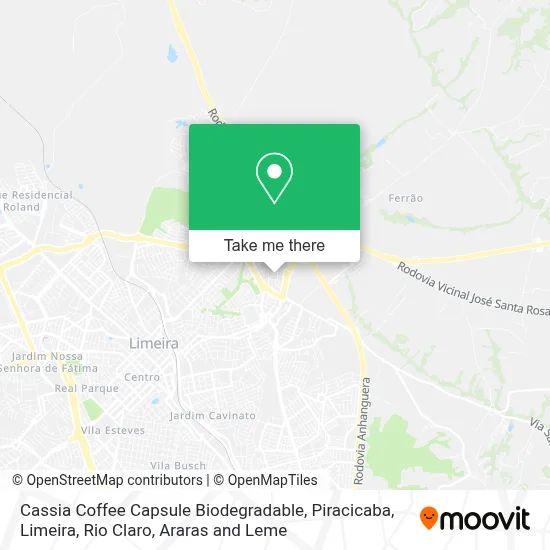 Cassia Coffee Capsule Biodegradable map
