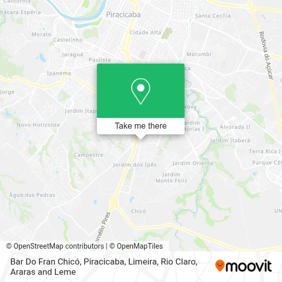 Bar Do Fran Chicó map