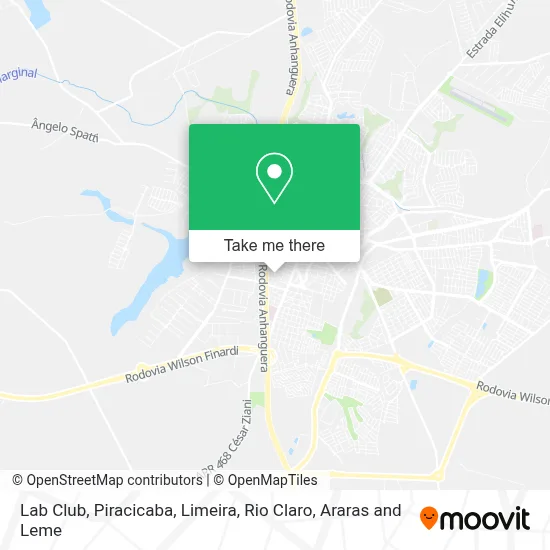 Lab Club map