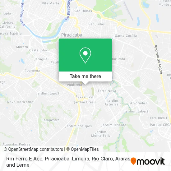 Rm Ferro E Aço map