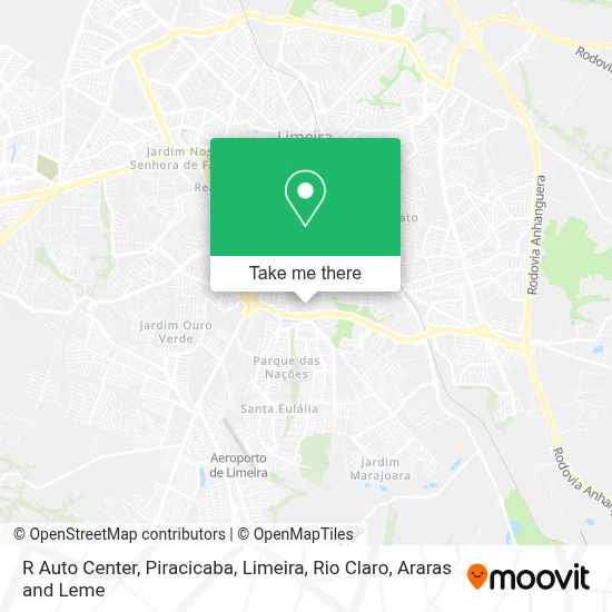R Auto Center map