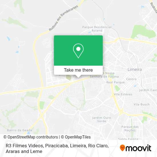 R3 Filmes Videos map