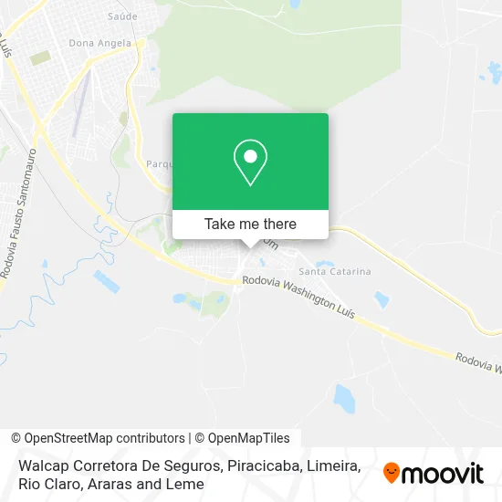 Walcap Corretora De Seguros map
