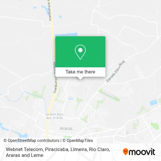 Webnet Telecom map