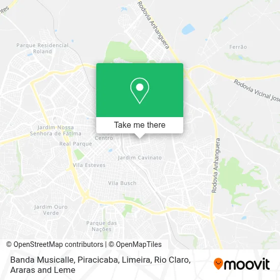 Banda Musicalle map