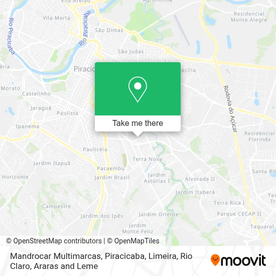 Mandrocar Multimarcas map