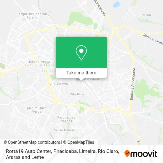 Rotta19 Auto Center map
