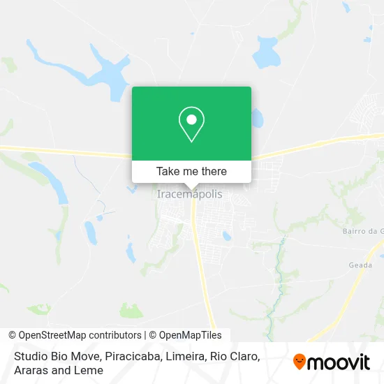 Studio Bio Move map
